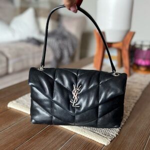 AUTHENTIC Yves Saint Laurent Black Shoulder Bag
